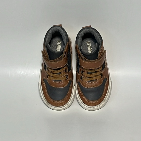 Gymboree boys Aspen lodge  hi top sneakers - Picture 5 of 8